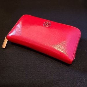Tory Burch Robinson Continental leather wallet